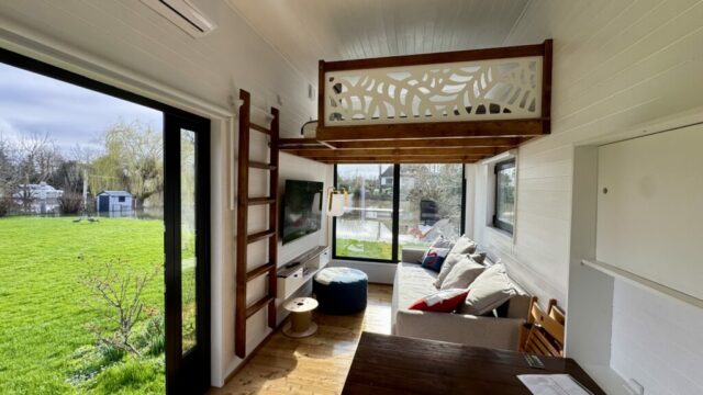 Tiny House logement insolite atypique Paris Seine cosy nature