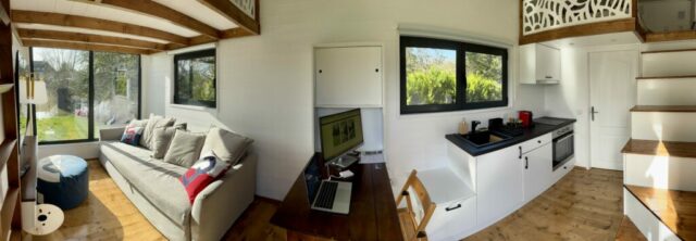 Tiny House logement insolite atypique Paris Seine cosy nature