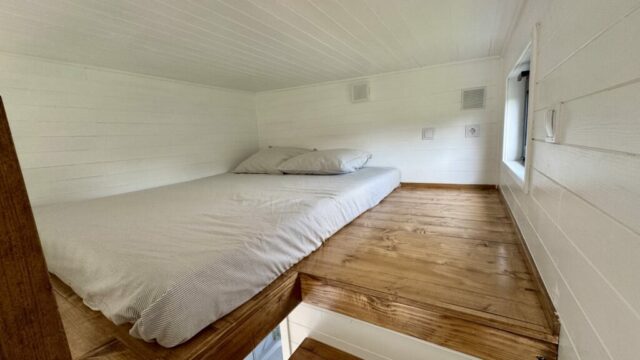 Tiny House logement insolite atypique Paris Seine cosy nature chambre